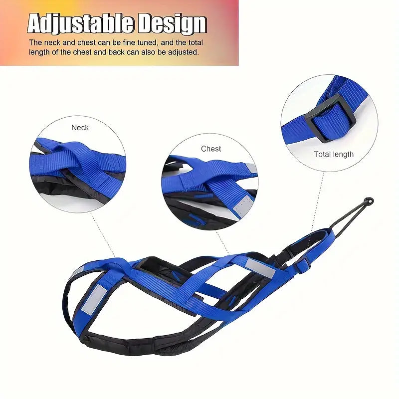 "AdventureX Harness" Arnés de tiro para perros